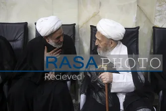 بزرگداشت رهبر شهید از سوی حضرت آیت&zwnj;الله سبحانی در حرم بانوی کرامت
