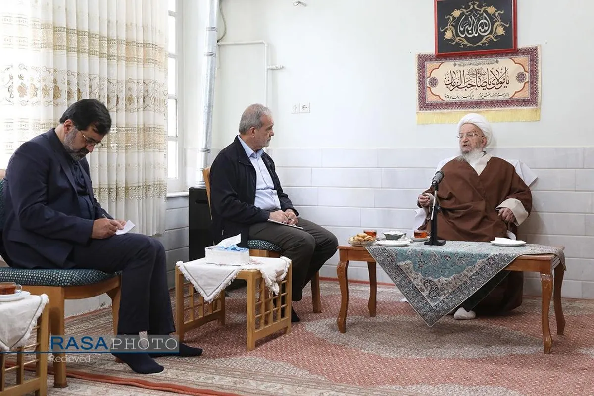 سفر رئیس جمهور به قم و دیدار با مراجع تقلید و علما