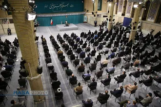دیدار نخبگان و استعداد&zwnj;های برتر تحصیلی با مقام معظم رهبری