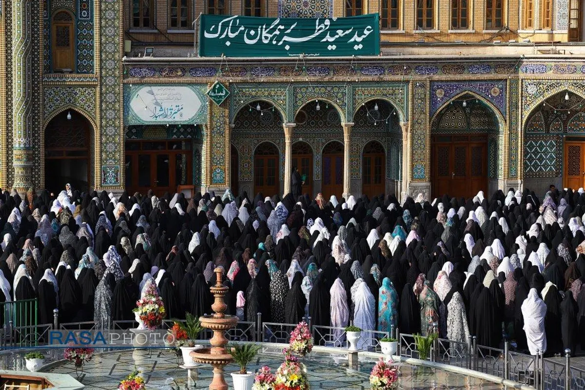 اقامه نماز عید سعید فطر در قم