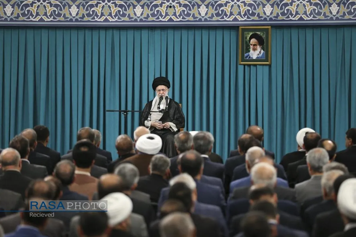 دیدار نمایندگان مجلس شورای اسلامی با رهبر معظم انقلاب