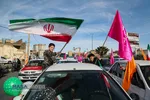 راهپیمایی خودرویی یوم الله ۲۲ بهمن در قم
