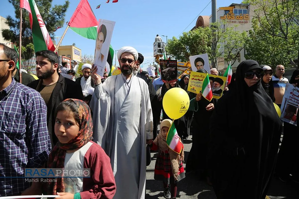 راهپیمایی باشکوه روز قدس در قم