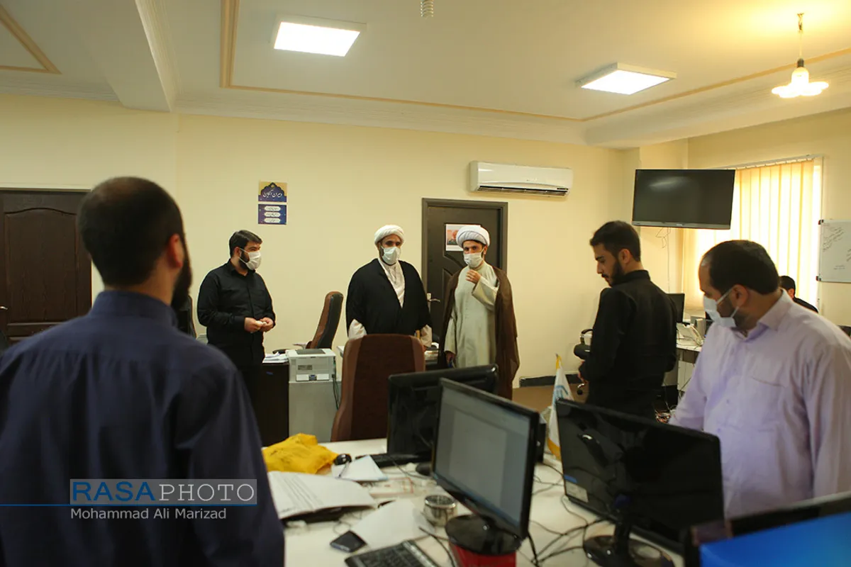 بازدید حجت الاسلام سردار زارع از خبرگزاری رسا