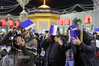 احیا شب ۲۱ ماه مبارک رمضان در حرم مطهر رضوی