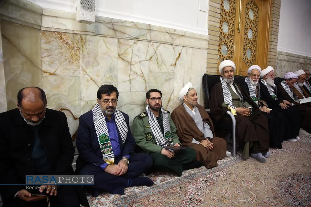 گرامیداشت فرماندهان شهید حزب&zwnj;الله در حرم بانوی کرامت
