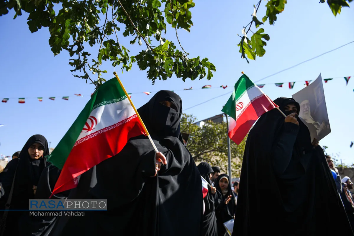 راهپیمایی باشکوه ۱۳ آبان در قم