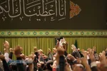 دیدار مداحان اهل&zwnj;بیت (علیهم&zwnj;السلام) با مقام معظم رهبری