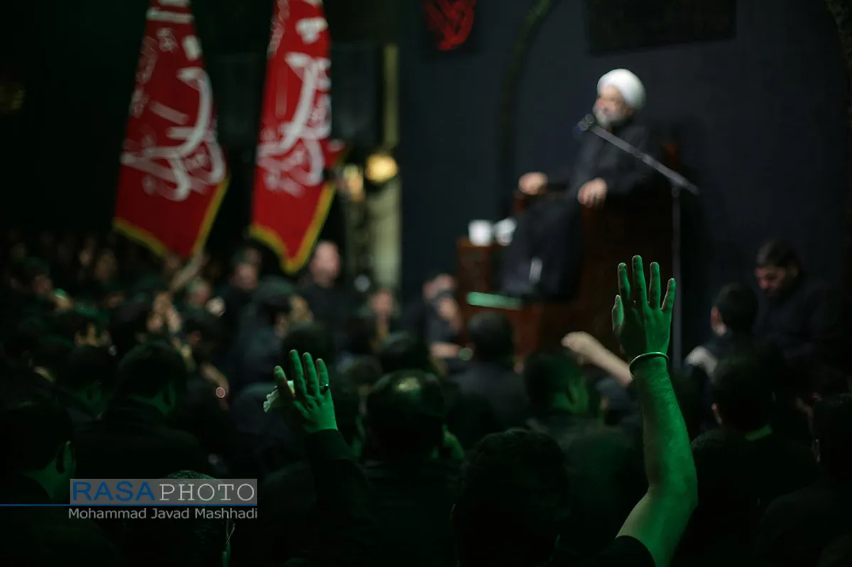 عزاداری دهه اول محرم در حسینیه قماش فروش&zwnj;های مشهد