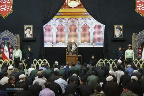 گرامیداشت شهدای اقتدار و امنیت فراجا و جنگ تحمیلی رژیم صهیونیستی