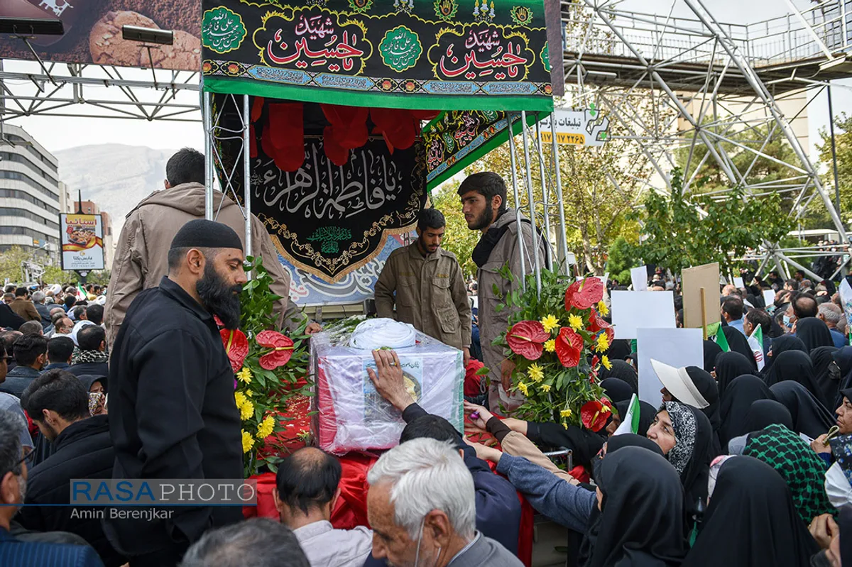 تشییع شهید مدافع امنیت حجت&zwnj;الاسلام &laquo;محمد مؤیدی&raquo; در شیراز&lrm;&lrm;