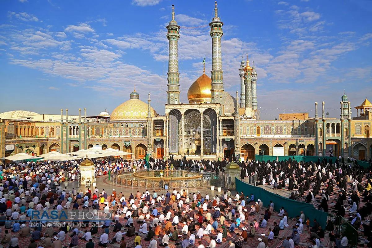 اقامه نماز عید سعید قربان در قم به امامت آیت الله سعیدی