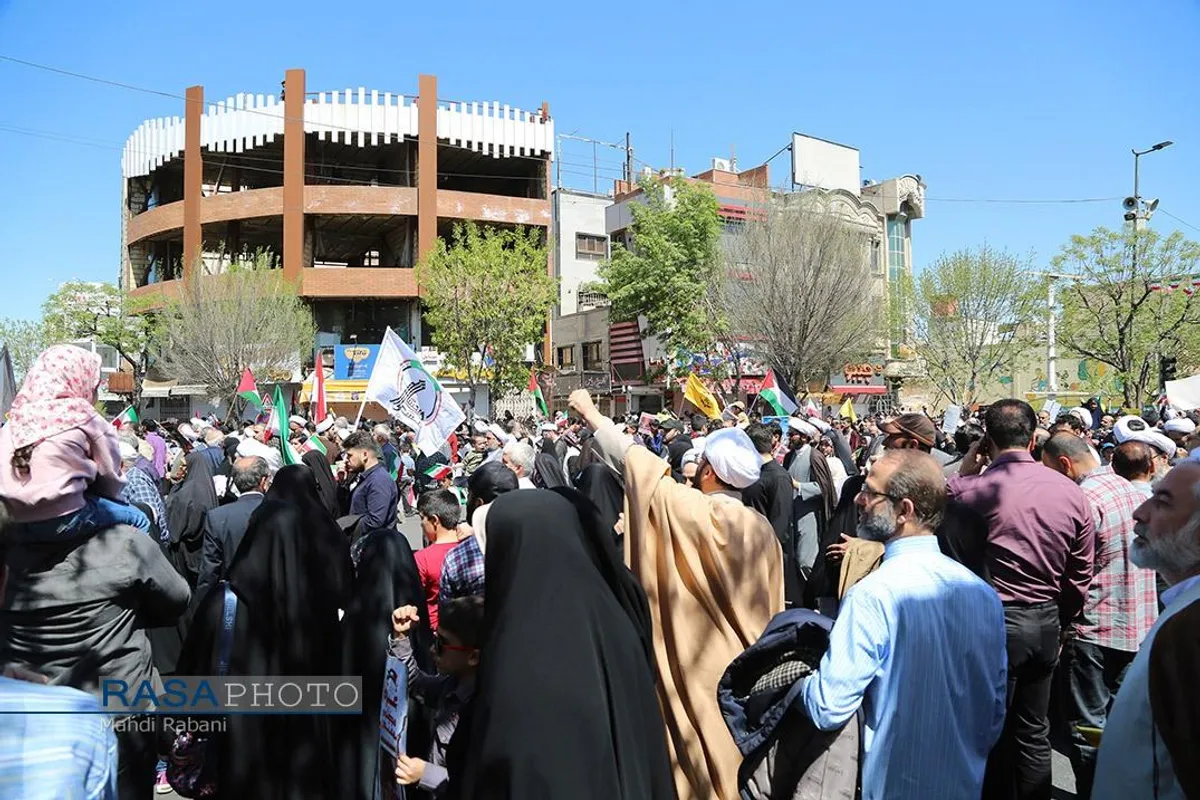 راهپیمایی باشکوه روز قدس در قم