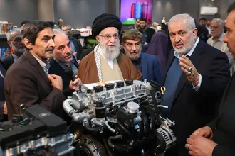 بازدید مقام معظم رهبری از نمایشگاه توانمندی&zwnj;های تولید داخلی
