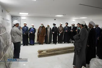 بازدید جمعی از اعضای خبرگزاری رسا و فضلاء استان مازندران از فعالیت&zwnj;های آستان قدس رضوی