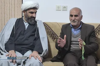 دیدار مدیرعامل خبرگزاری رسا با خانواده اولین شهید مدافع حرم چهارمحال و بختیاری