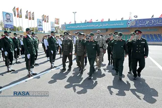 مراسم مشترک دانش&zwnj;آموختگی دانشجویان دانشگاه&zwnj;های افسری نیروهای مسلح