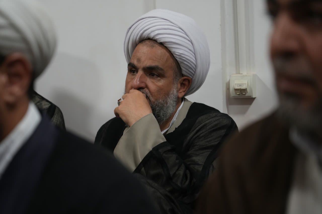 آیتالله عاملی با اساتید و علمای حوزه علمیه بناب دیدار کرد+ تصاویر آیتالله عاملی با اساتید و علمای حوزه علمیه بناب دیدار کرد+ تصاویر