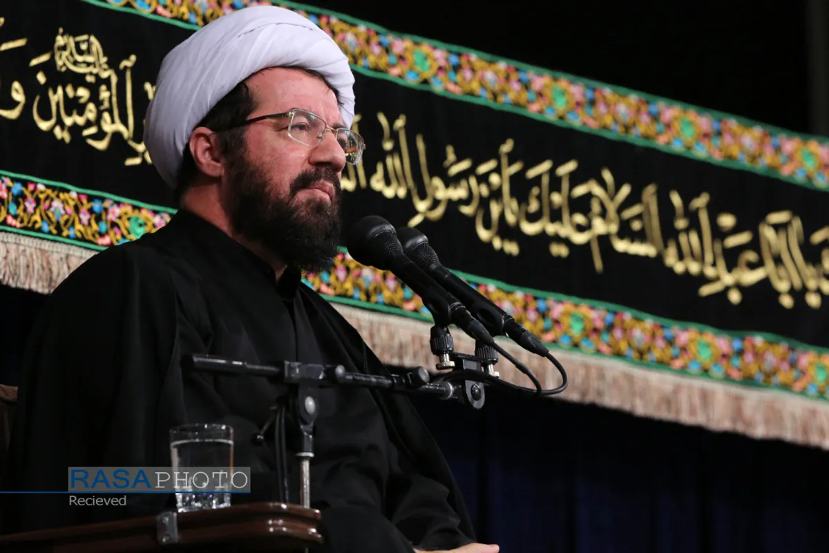 دومین شب مراسم عزاداری حضرت اباعبدالله الحسین (علیه&zwnj;السلام) با حضور مقام معظم رهبری