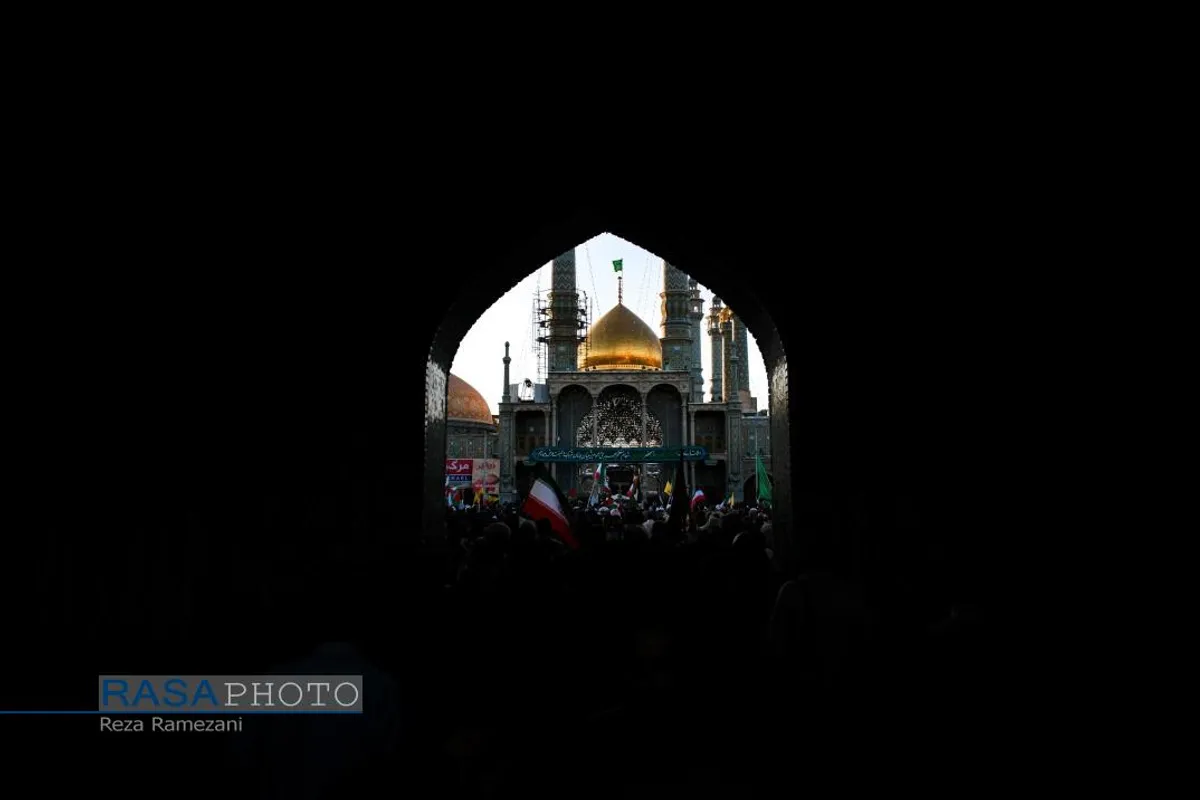 راهپیمایی مردم مومن و انقلابی قم در حمایت از مردم مظلوم غزه