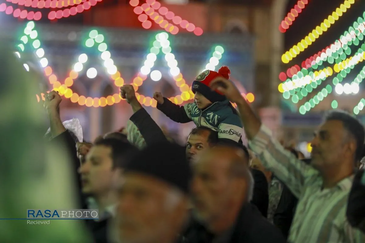 جشن ولادت حضرت علی بن موسی الرضا(ع) در آستان مقدس مسجد جمکران