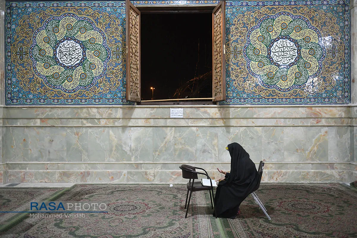 مراسم مناجات خوانی شب&zwnj;های ماه مبارک رمضان در مسجد امام حسن عسکری (ع)
