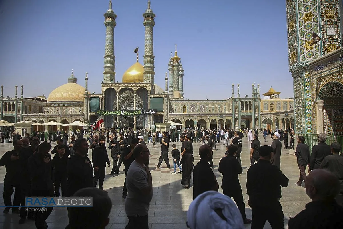 عزاداری روز شهادت حضرت امام حسن عسکری (علیه&zwnj;السلام) در قم