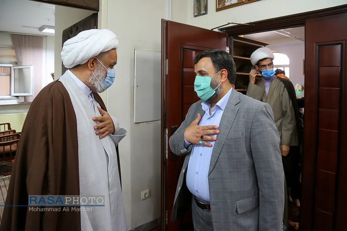 دیدار جمعی از نمایندگان مجلس شورای اسلامی با آیت الله کعبی