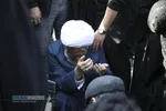 مراسم تشییع و خاکسپاری ابوالشهید حاج&zwnj;آقا عبدالله طائب