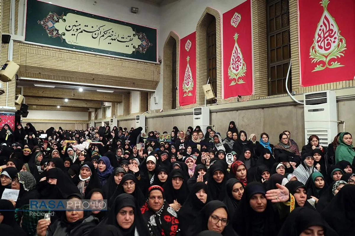 دیدار اقشار مختلف بانوان با رهبر معظم انقلاب