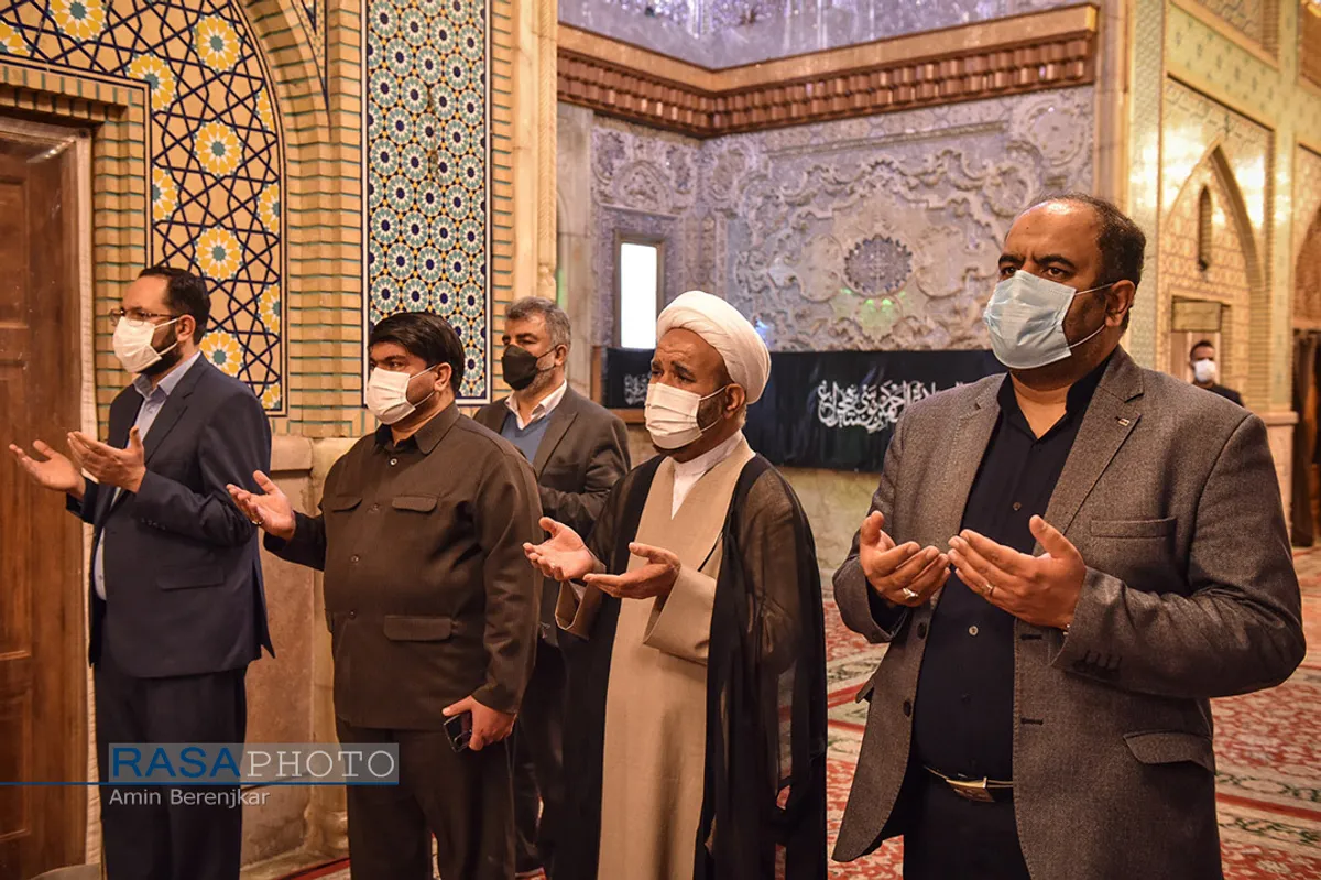 مراسم بزرگداشت سالروز شهادت حضرت احمد بن موسی الکاظم (ع) - شاهچراغ
