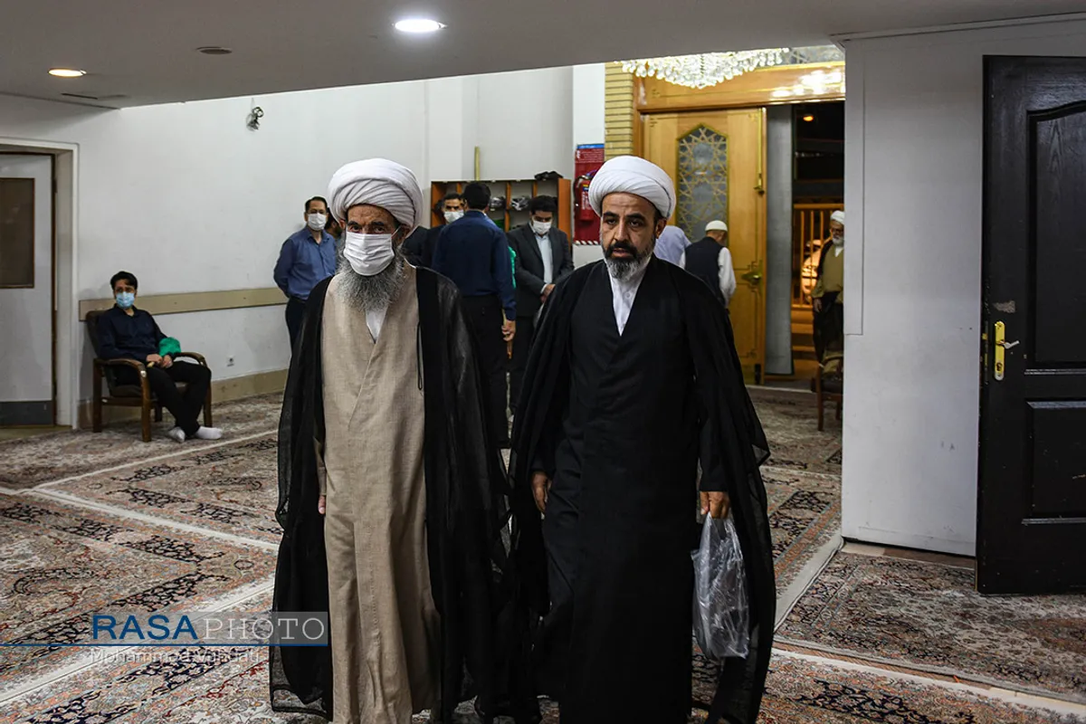 مراسم چهلمین روز ارتحال آیت الله علوی گرگانی
