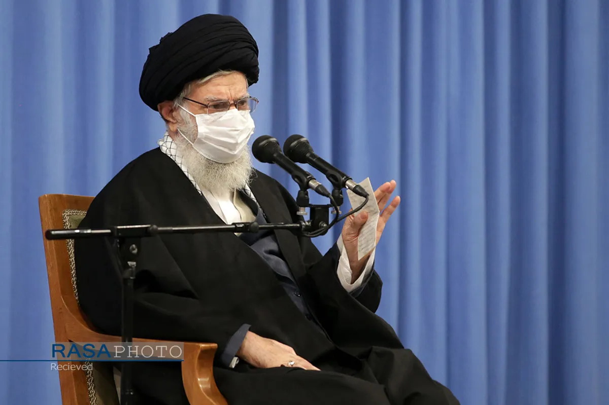 دیدار دست&zwnj;اندرکاران مراسم سالگرد شهادت حاج قاسم سلیمانی با رهبر انقلاب