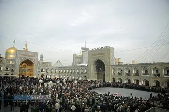 تشییع پیکر سردار منصوری در مشهد