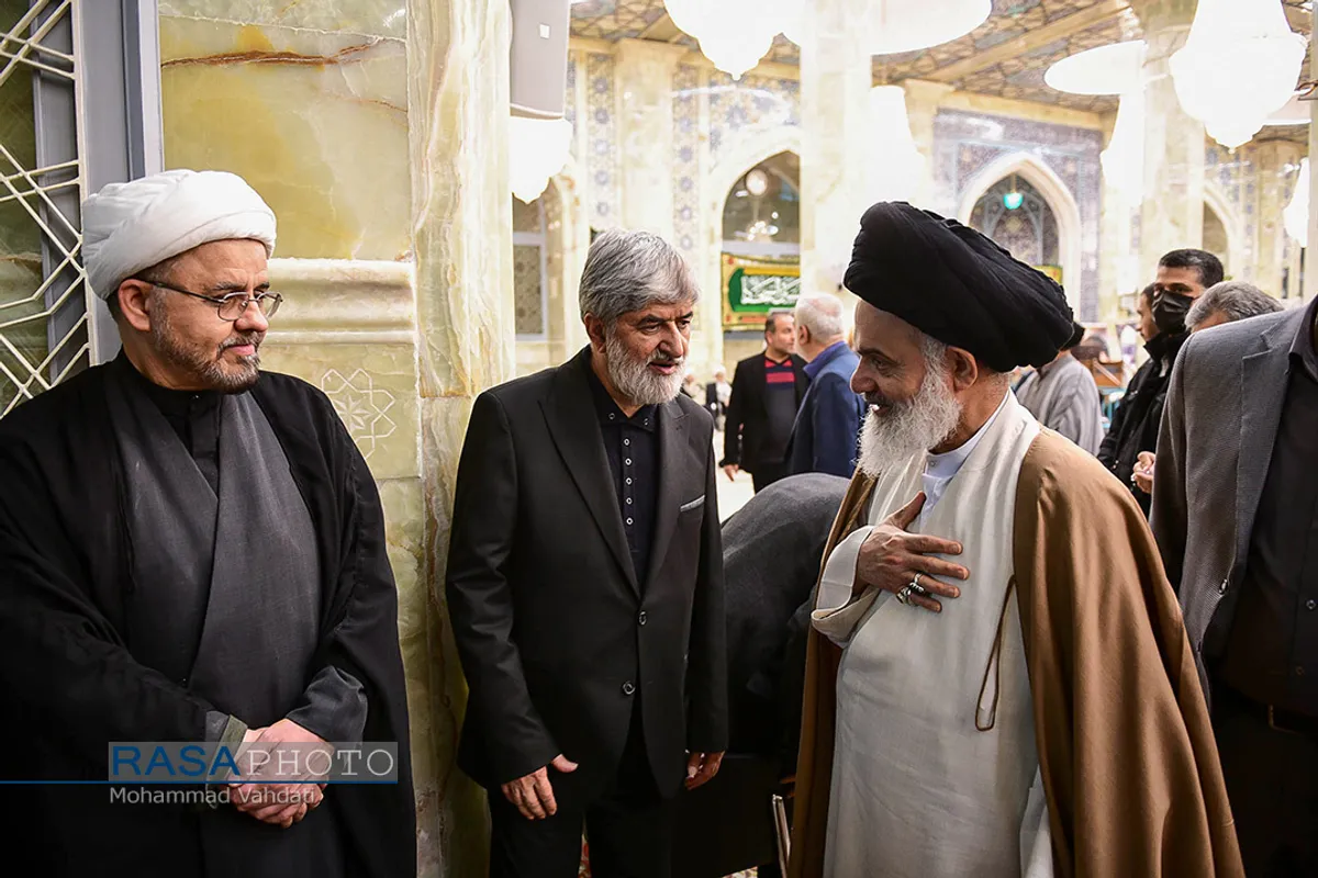 مراسم ختم همسر شهید آیت&zwnj;الله مطهری در قم