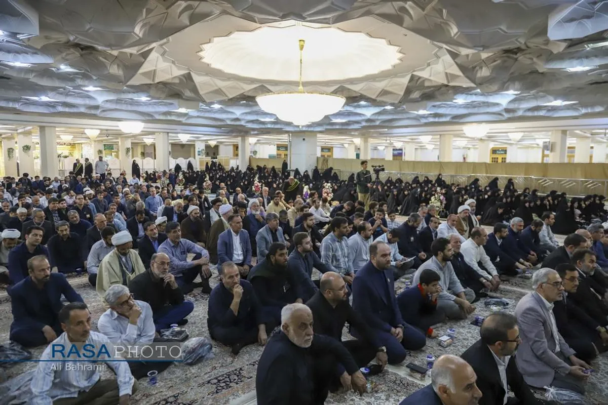 آئین شکرانه خدمت خادمان حرم حضرت فاطمه معصومه (سلام&zwnj;الله&zwnj;علیها)در ماه مبارک رمضان