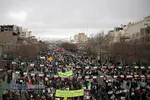 فجر سلیمانی | حضور پر شکوه مردم مشهد در راهپیمایی ۲۲ بهمن