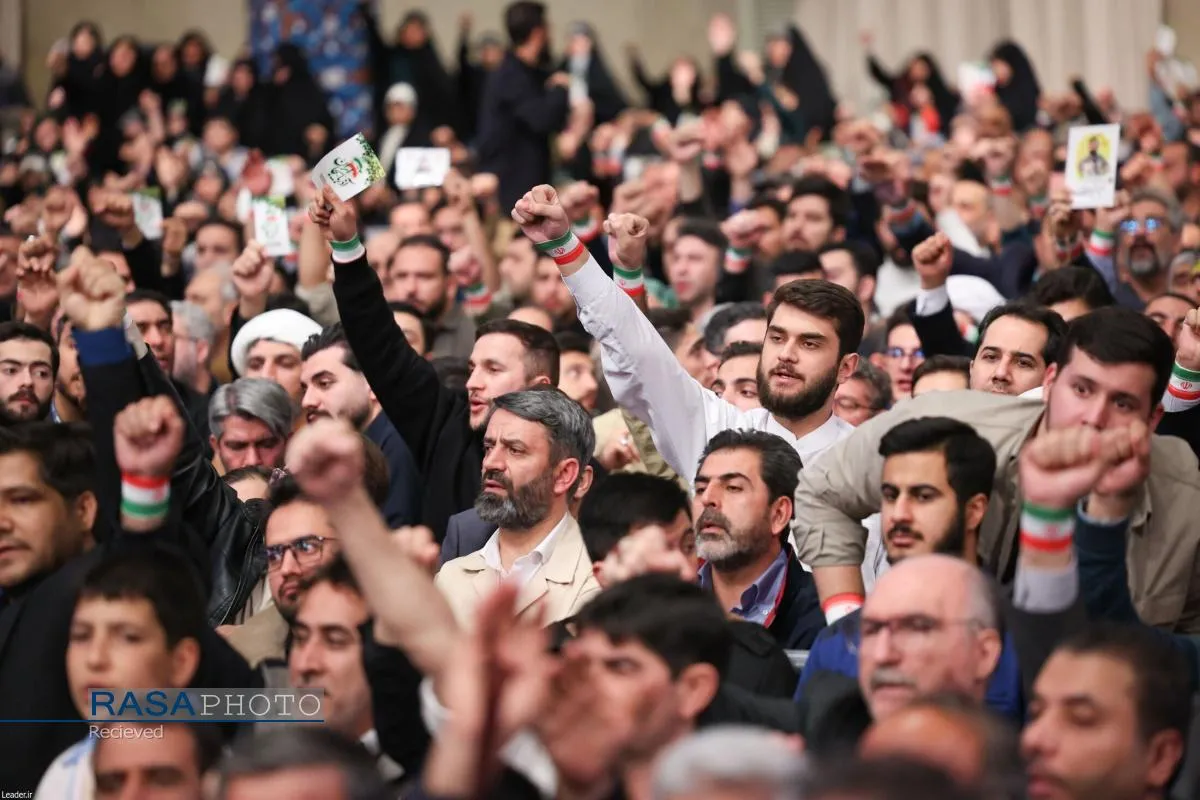 دیدار مردم آذربایجان شرقی با رهبر معظم انقلاب