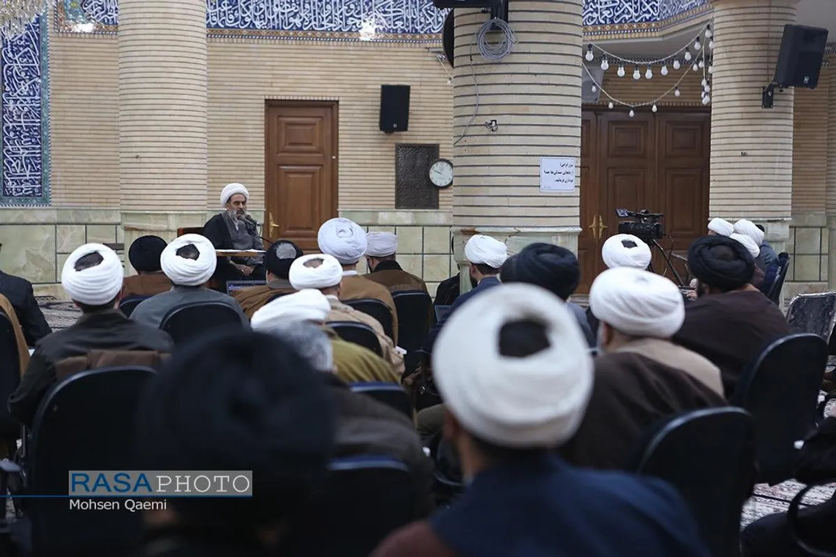 جلسه درس خارج فقه آیت الله محمد جواد فاضل لنکرانی