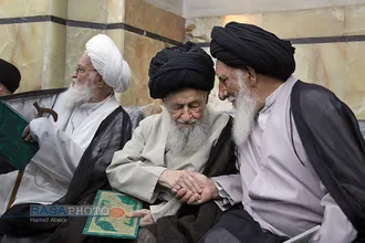 مراسم ختم آیت الله محقق کابلی از سوی رهبر انقلاب
