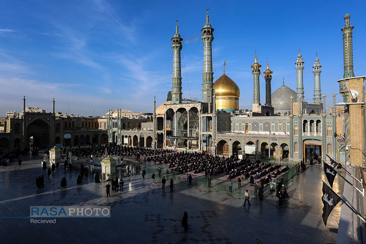 خطبه&zwnj;خوانی خادمان حرم کریمه اهل&zwnj;بیت (س) در روز شهادت امام موسی کاظم (ع)