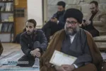 یادبود شهید علی اکبر حسین&zwnj;زاده دادستان اسفراین در مدرسه علمیه معصومیه