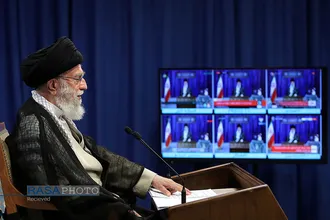 سخنرانی تلویزیونی مقام معظم رهبری به مناسبت روز جهانی قدس