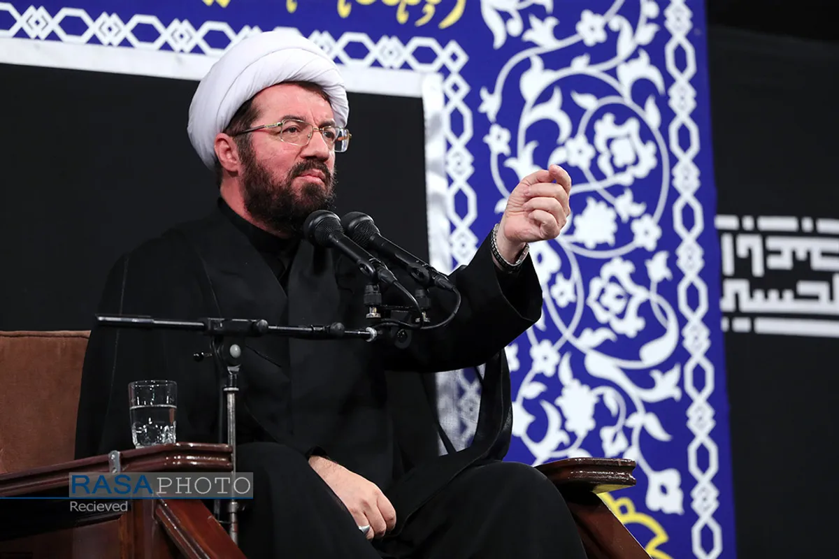 مراسم عزاداری شب شام غریبان حسینی (علیه&zwnj;السلام) در حسینیه امام خمینی (ره)