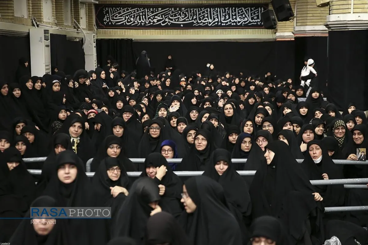 مراسم عزاداری شب هشتم محرم ۱۴۴۷ در حسینیه امام خمینی (ره)