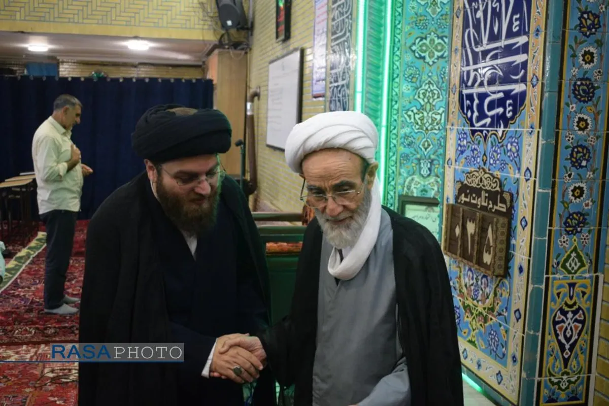 دیدار مدیرعامل خبرگزاری رسا با آیت&zwnj;الله جواد باقری بنابی