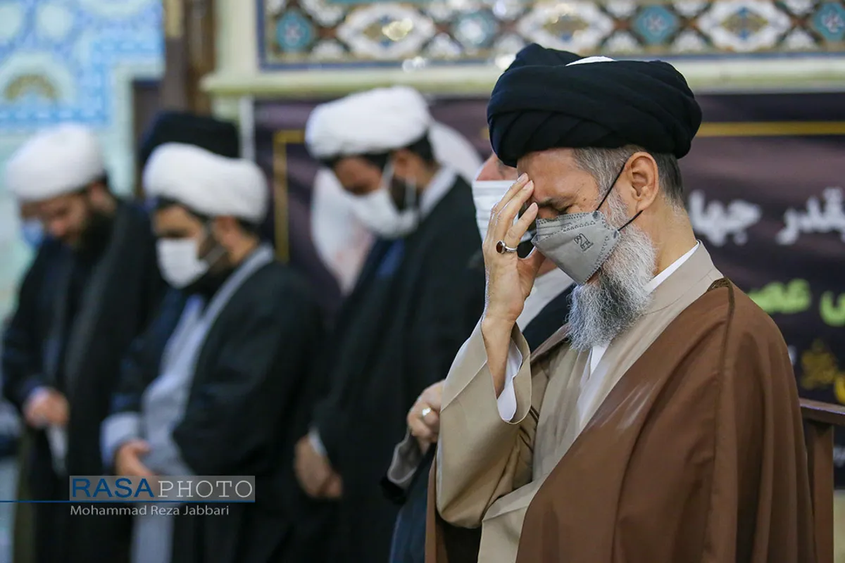 مراسم چهلمین روز ارتحال مرجع بصیر حضرت آیت الله صافی گلپایگانی