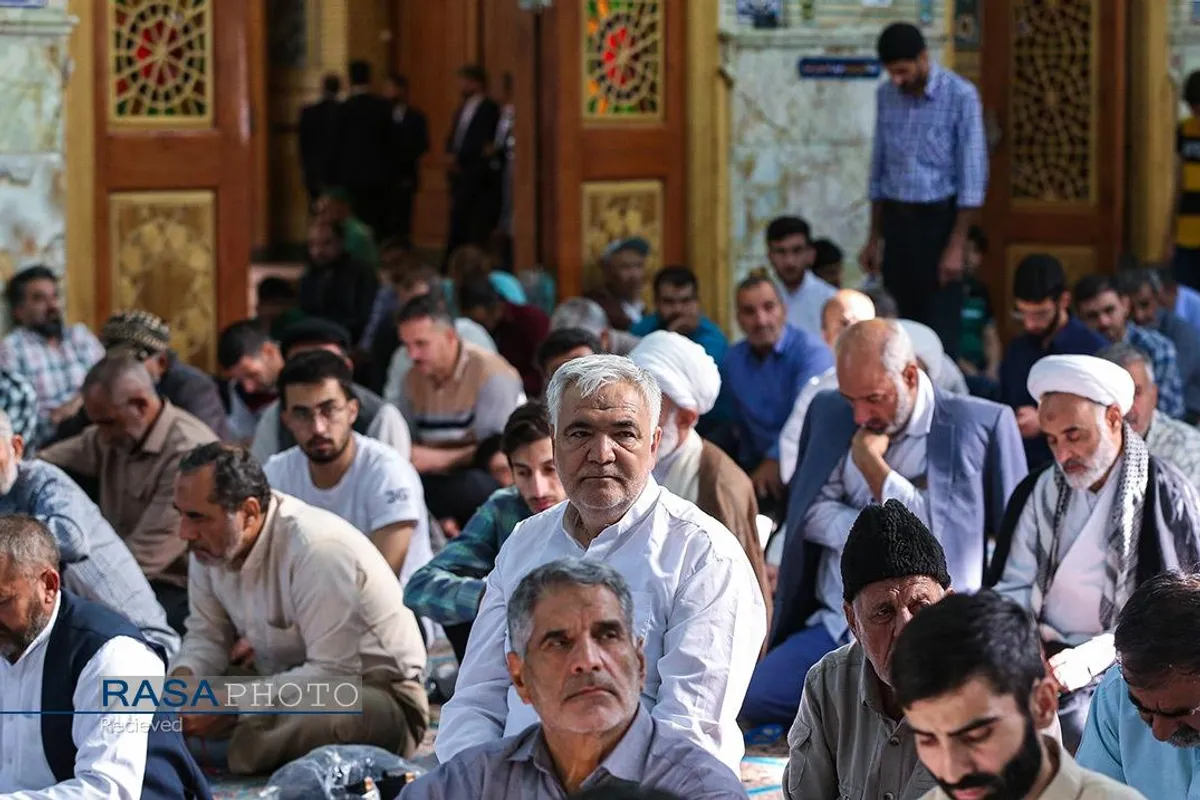 اقامه نماز عید سعید قربان در مسجد مقدس جمکران