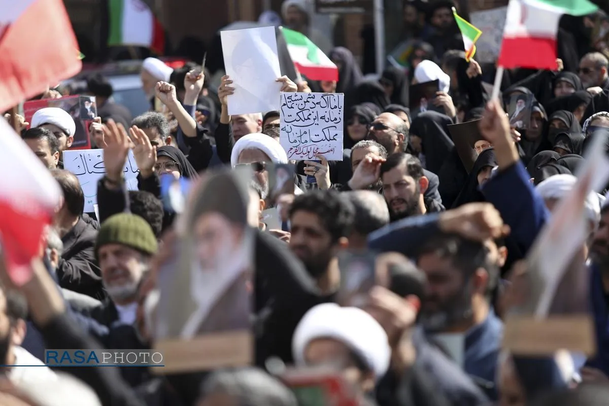 راهپیمایی مردم قم در محکومیت تجاوز آمریکا و رژیم صهیونیستی به کشور