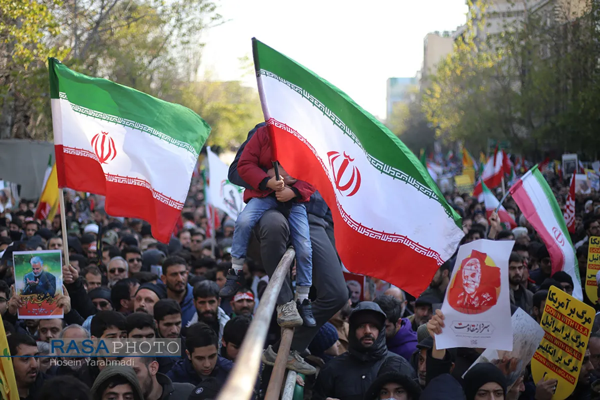 تشییع باشکوه سپهبد شهید حاج قاسم سلیمانی در تهران